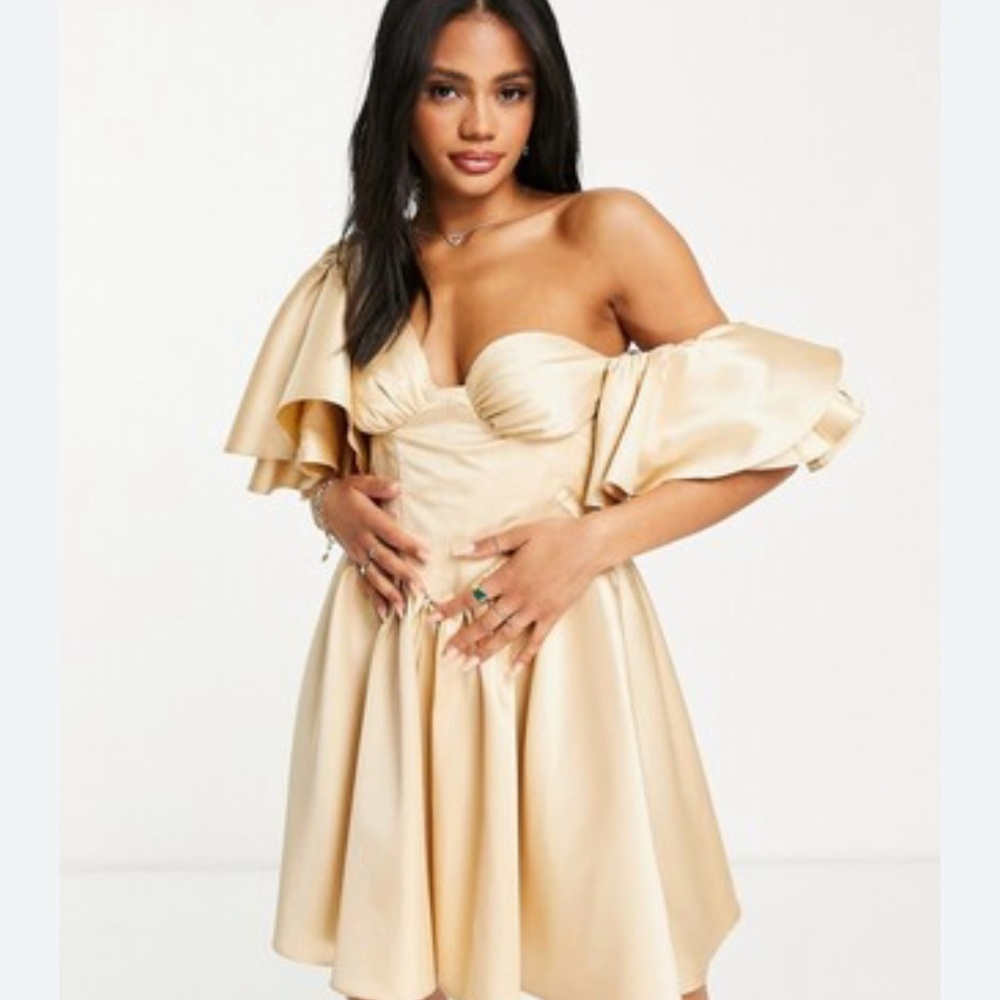 ASOS Luxe dress m prom mini - Picture 3 of 15